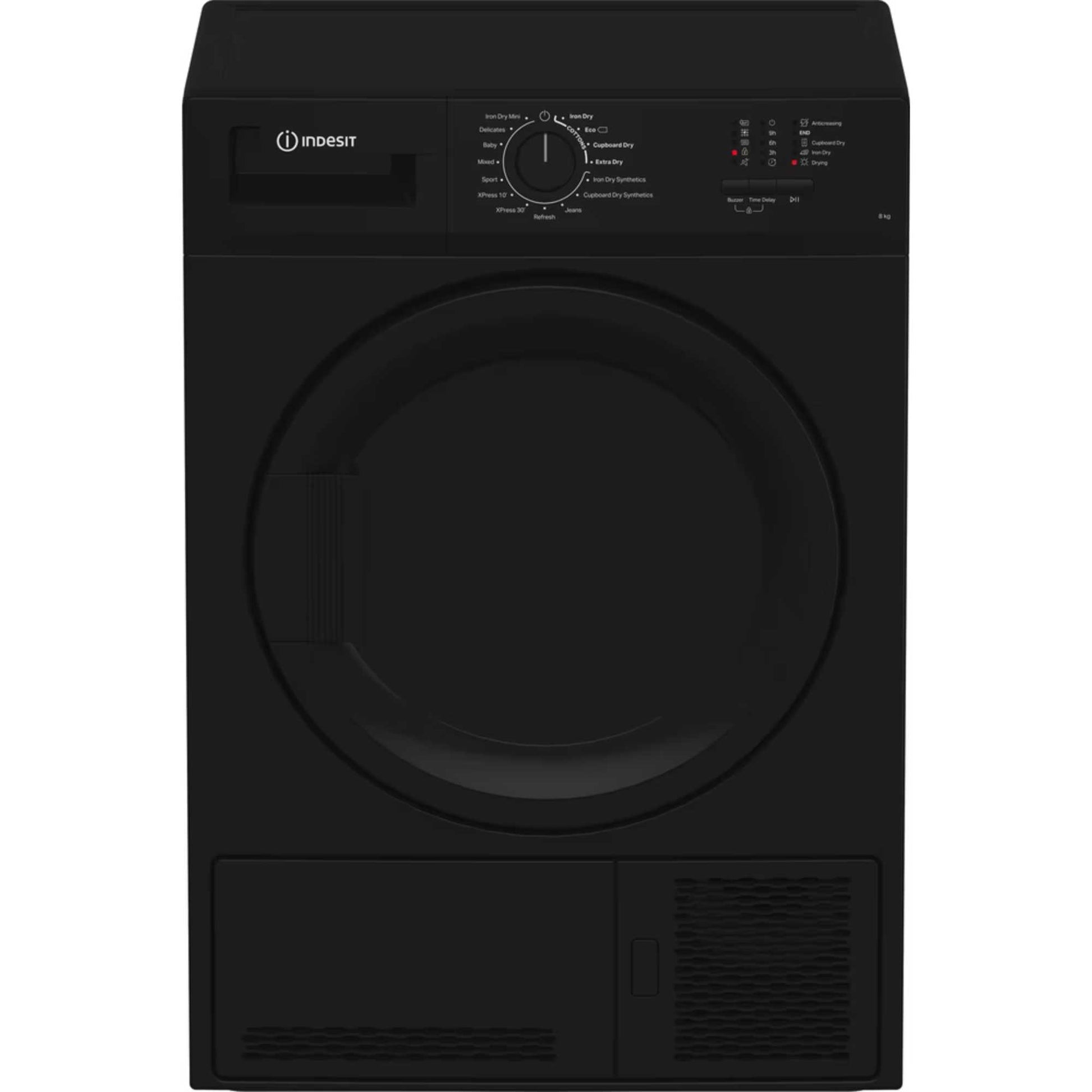 Indesit Sensor Dry 8kg Condenser Tumble Dryer - C YD C82 BBGL UK