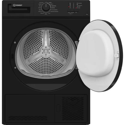 Indesit Sensor Dry 8kg Condenser Tumble Dryer - C YD C82 BBGL UK