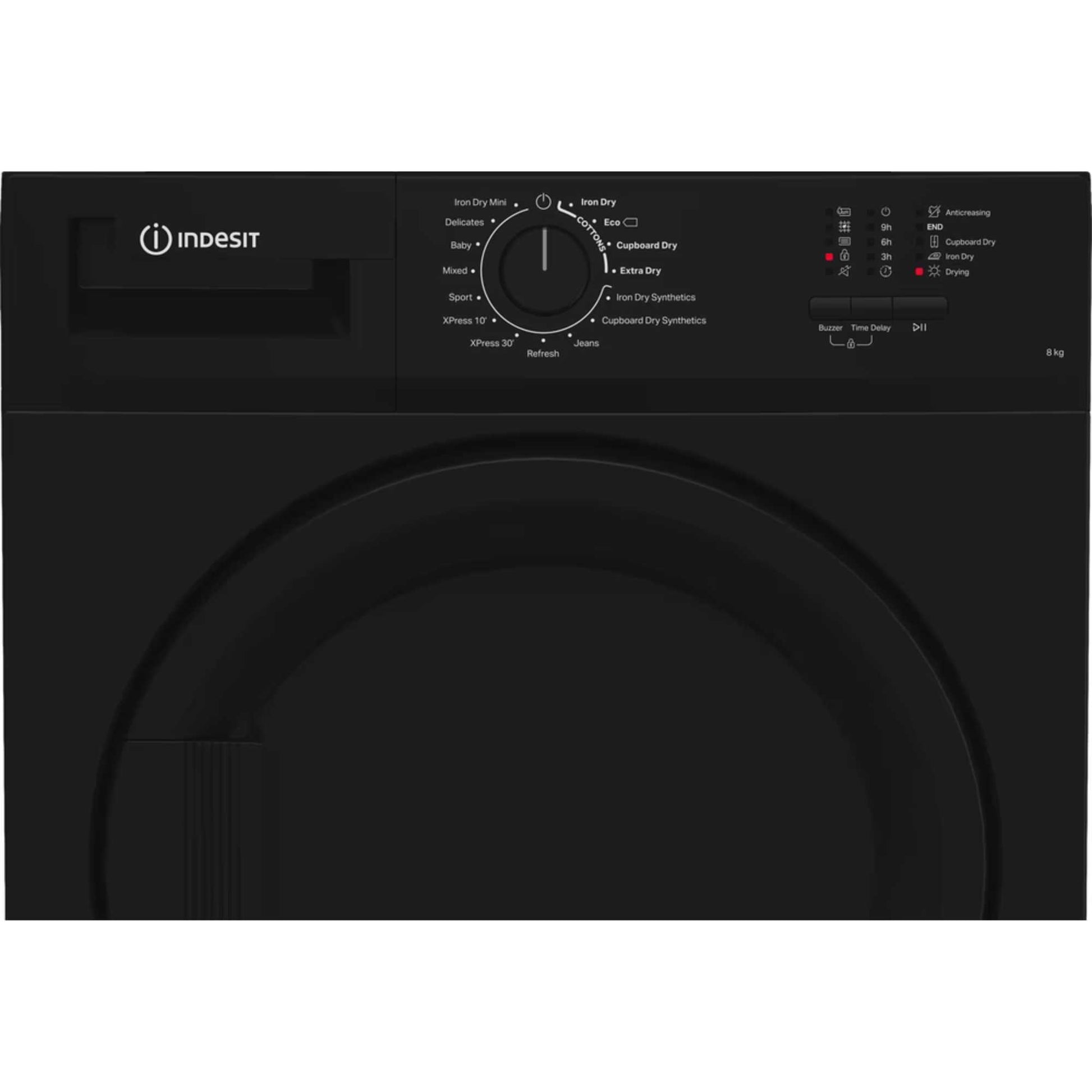 Indesit Sensor Dry 8kg Condenser Tumble Dryer - C YD C82 BBGL UK
