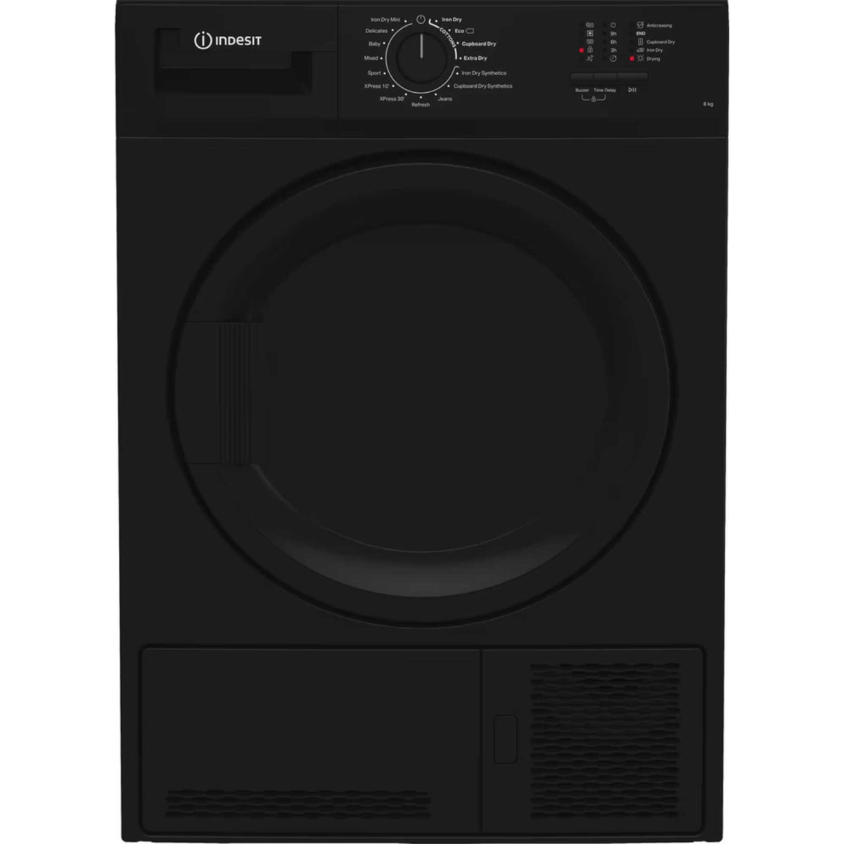 Indesit Sensor Dry 8kg Condenser Tumble Dryer - C YD C82 BBGL UK