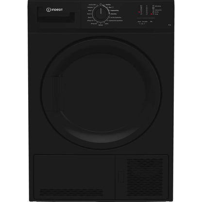 Indesit Sensor Dry 8kg Condenser Tumble Dryer - C YD C82 BBGL UK