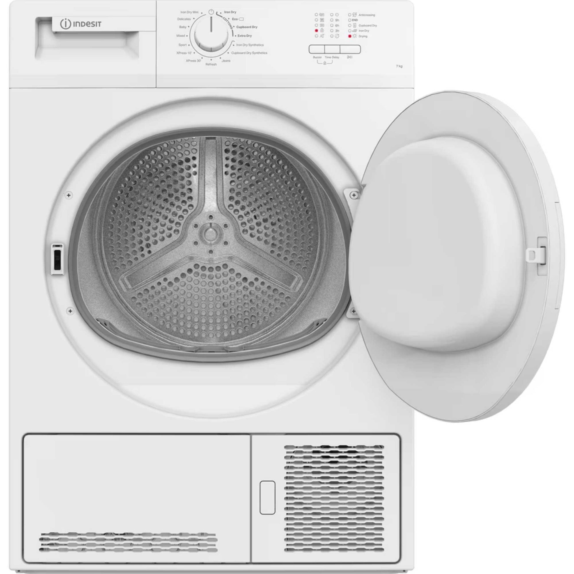 Indesit Sensor Dry 8kg Condenser Tumble Dryer - C YD C82 WWGL UK