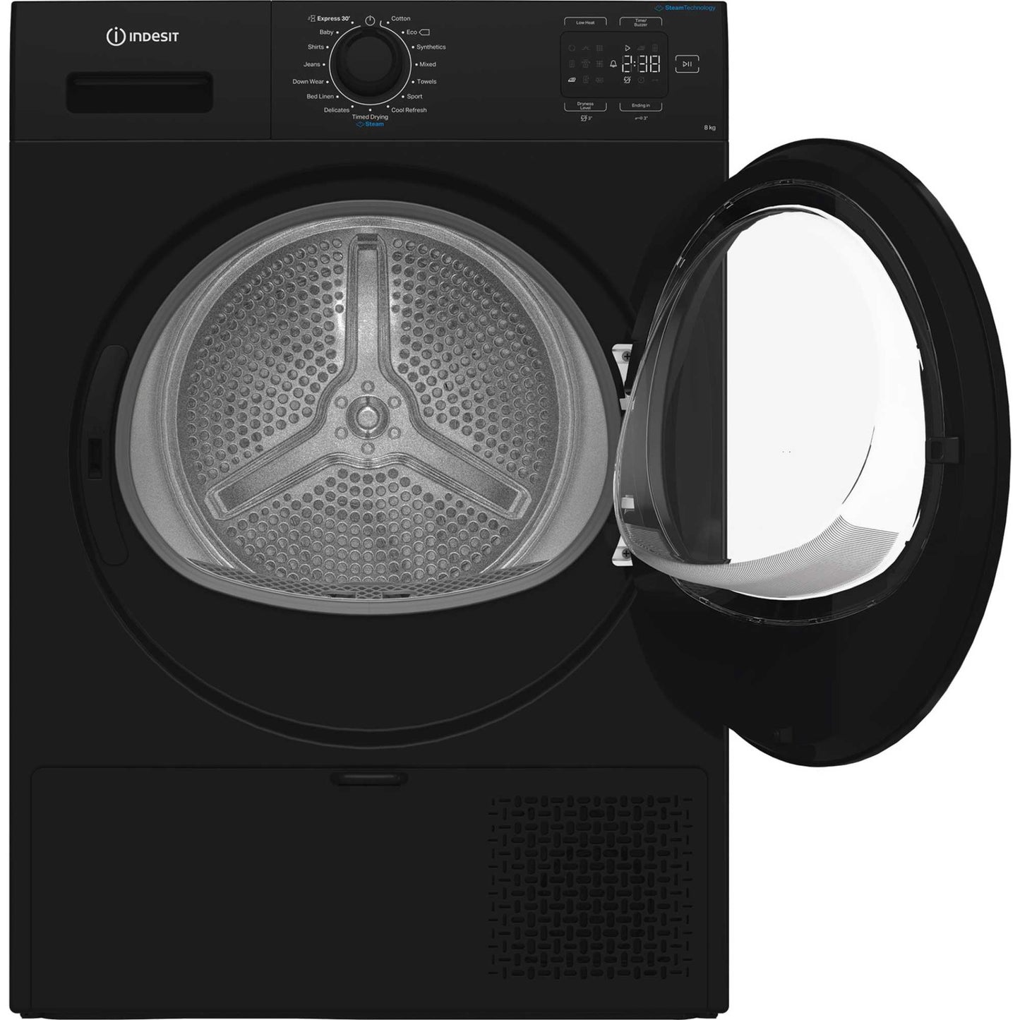 Indesit 8kg Heat Pump Tumble Dryer - C YSD 82D BB UK
