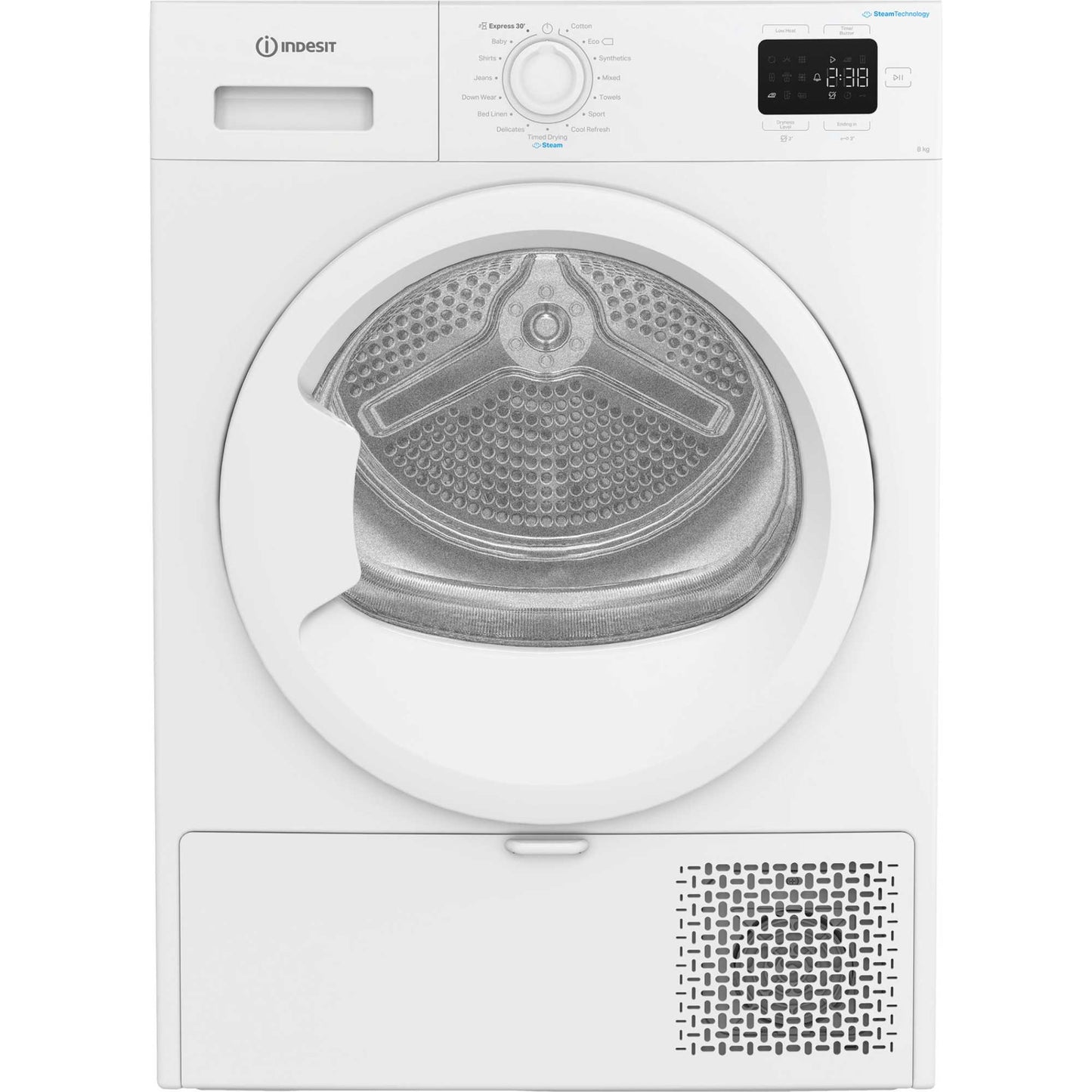 Indesit 8kg Heat Pump Tumble Dryer - C YSD 82D WW UK