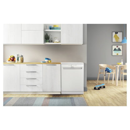 Indesit Push&Go Freestanding Full-Sized Dishwasher - D2F HK26 UK