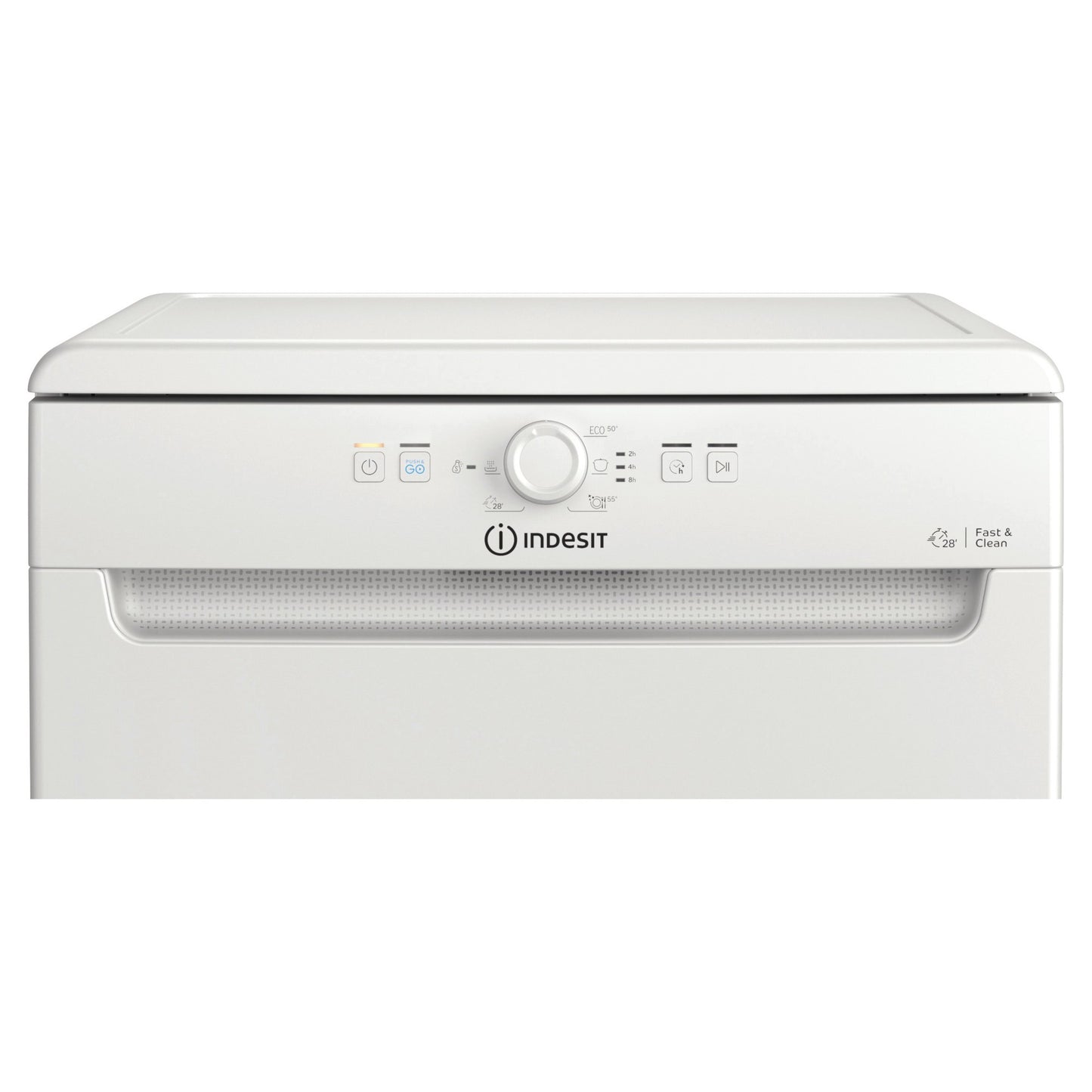 Indesit Push&Go Freestanding Full-Sized Dishwasher - D2F HK26 UK