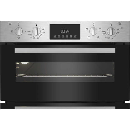 Indesit DUI 10D IX Built-Under Electric Fan Double Oven - Stainless Steel