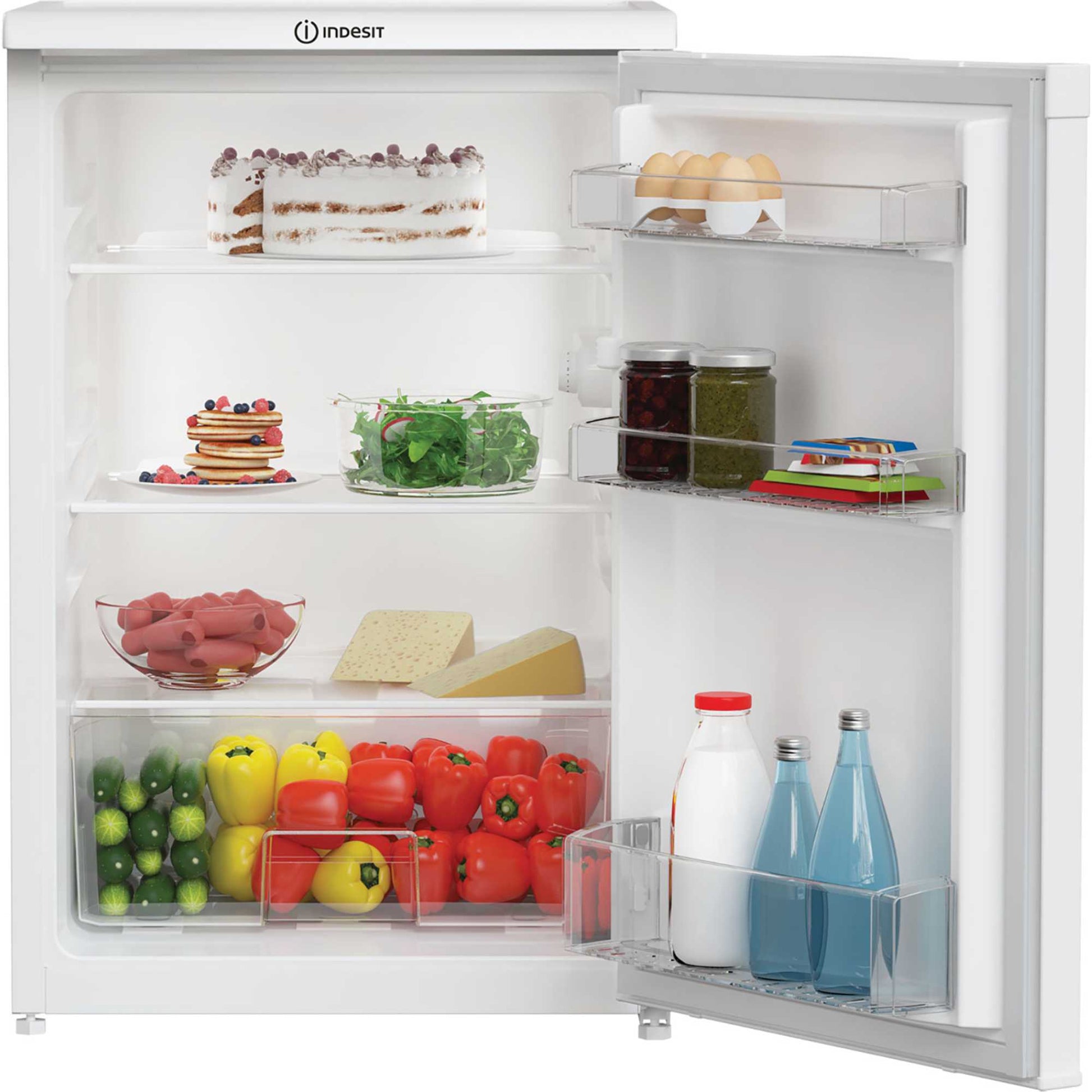 Indesit Undercounter Larder Fridge Low Frost - White - I55R1 112W UK