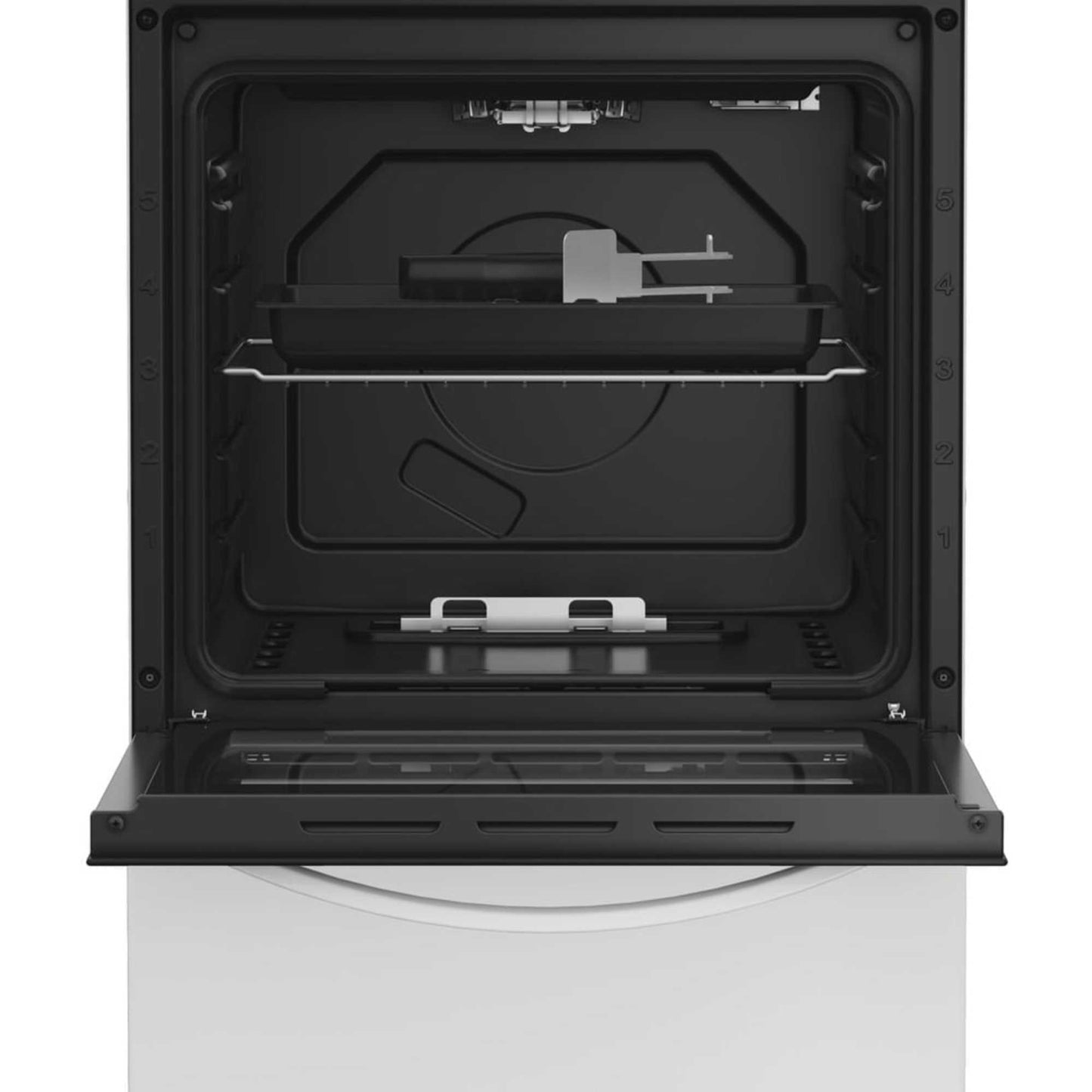Indesit 50cm Gas Single Oven Cooker - I5G1KMW