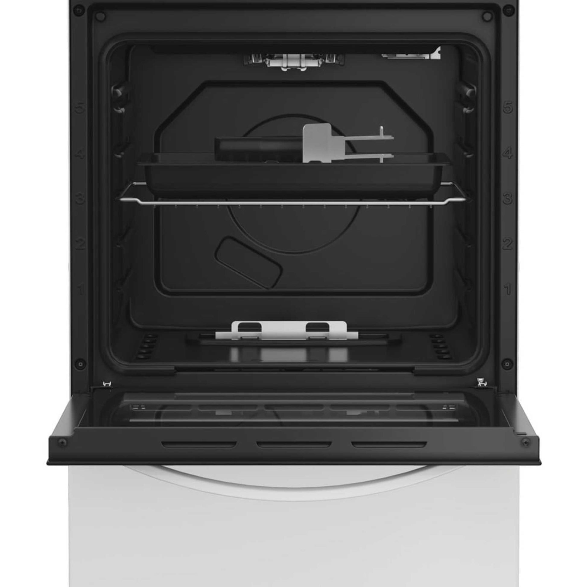 Indesit 50cm Gas Single Oven Cooker - I5G1KMW