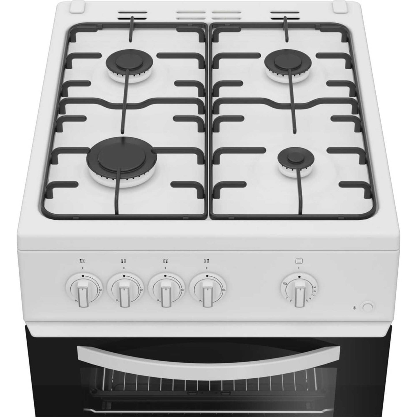 Indesit 50cm Gas Single Oven Cooker - I5G1KMW