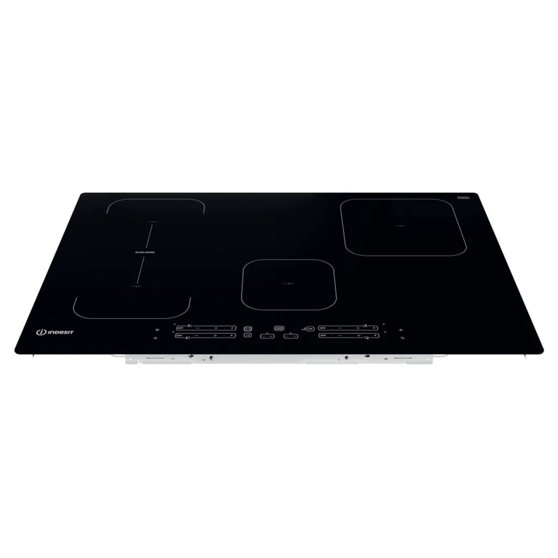 Indesit IB 21B77 NE 77cm Built-In 4 Zone Induction Hob - Black