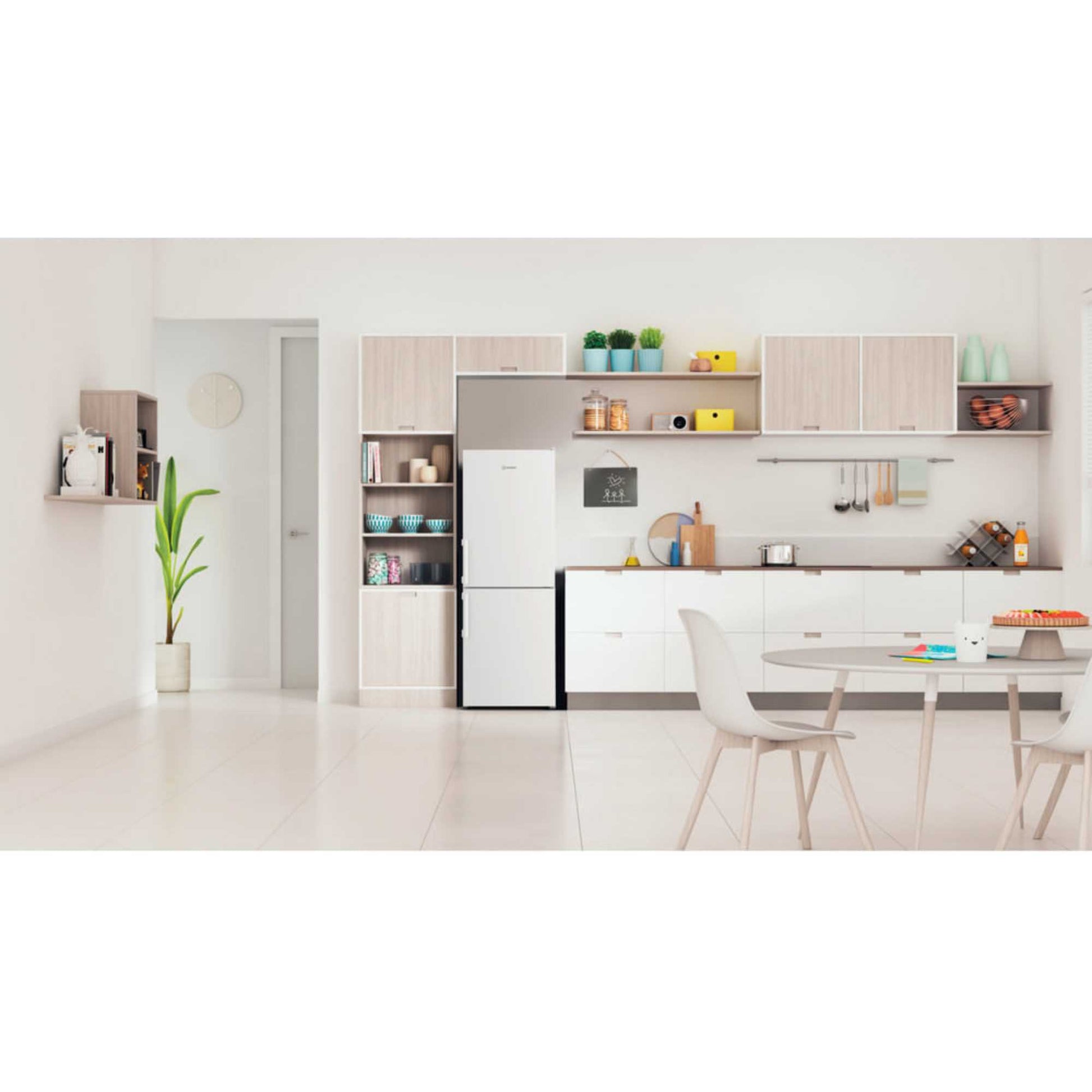 Indesit Fridge Freezer 50/50 Low Frost - White - IB55 532 W UK