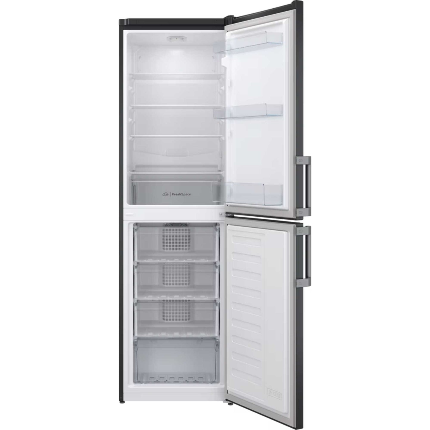 Indesit Fridge Freezer 50/50 Low Frost - Black - IB55 732 B UK