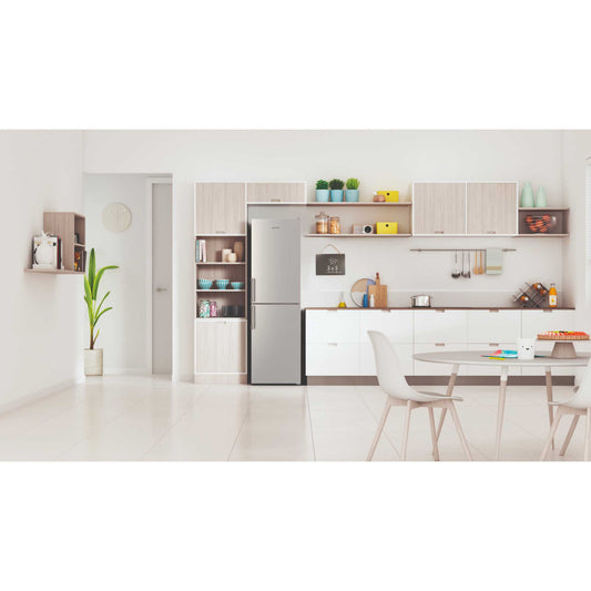 Indesit Fridge Freezer 50/50 Low Frost - Silver - IB55 732 S UK