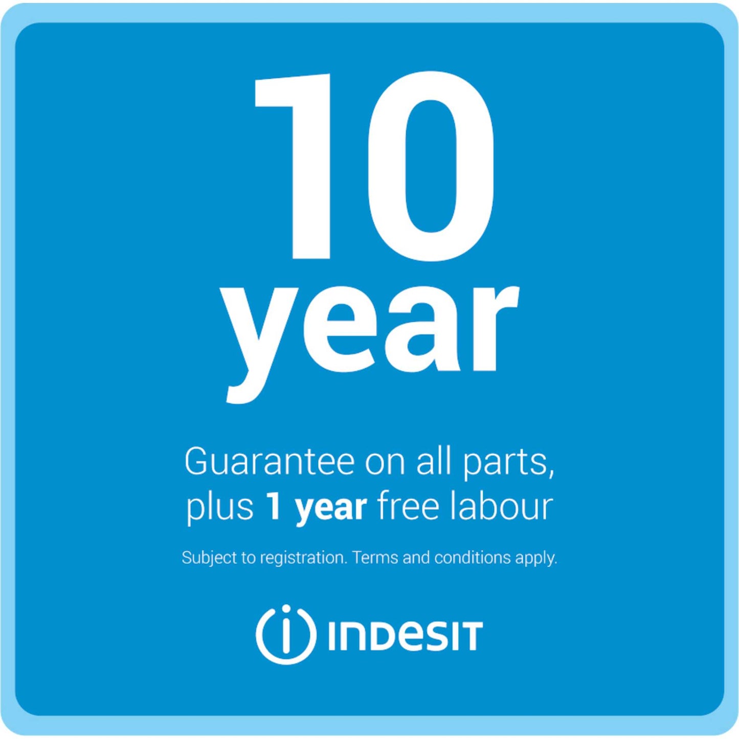 Indesit 60cm Electric Double Oven Cooker - IDE6VMB