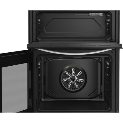 Indesit 60cm Electric Double Oven Cooker - IDE6VMB