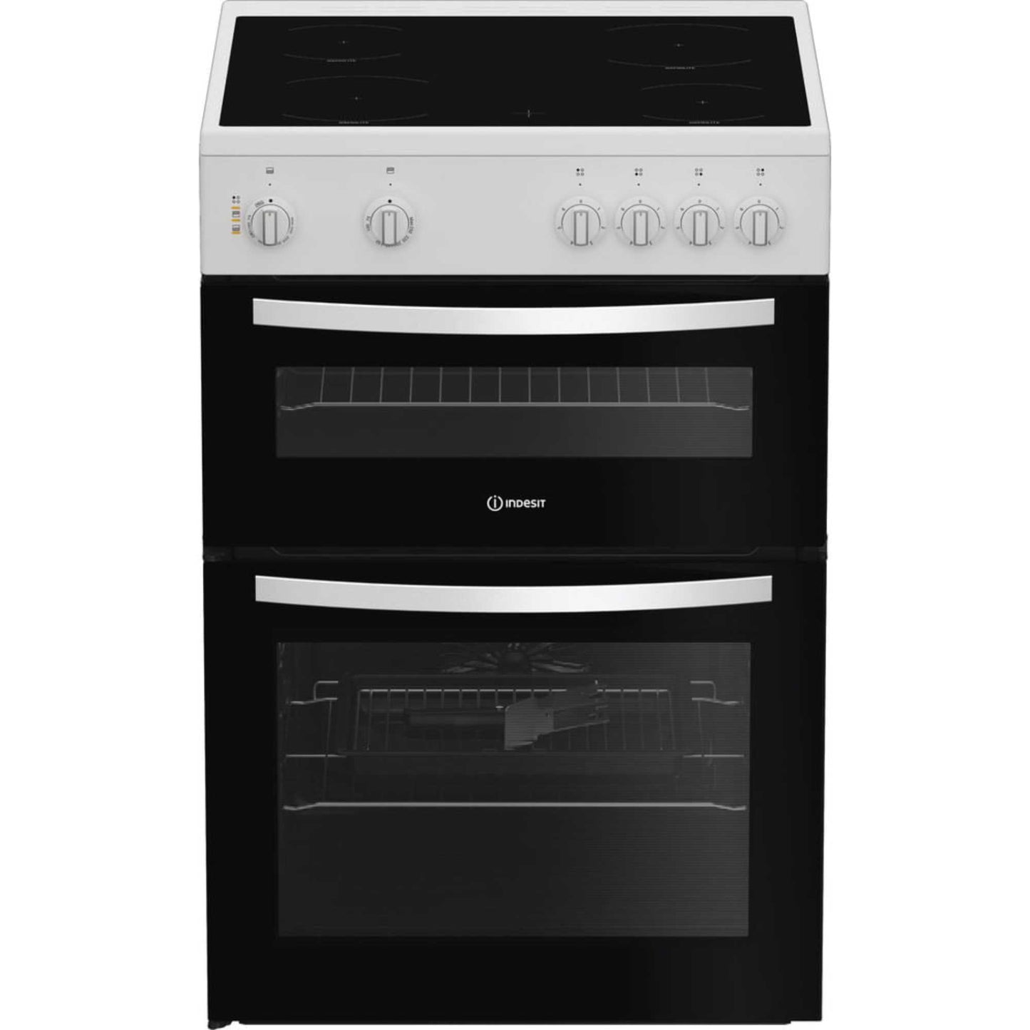 Indesit Electric Double Oven Cooker - IDE6VMW