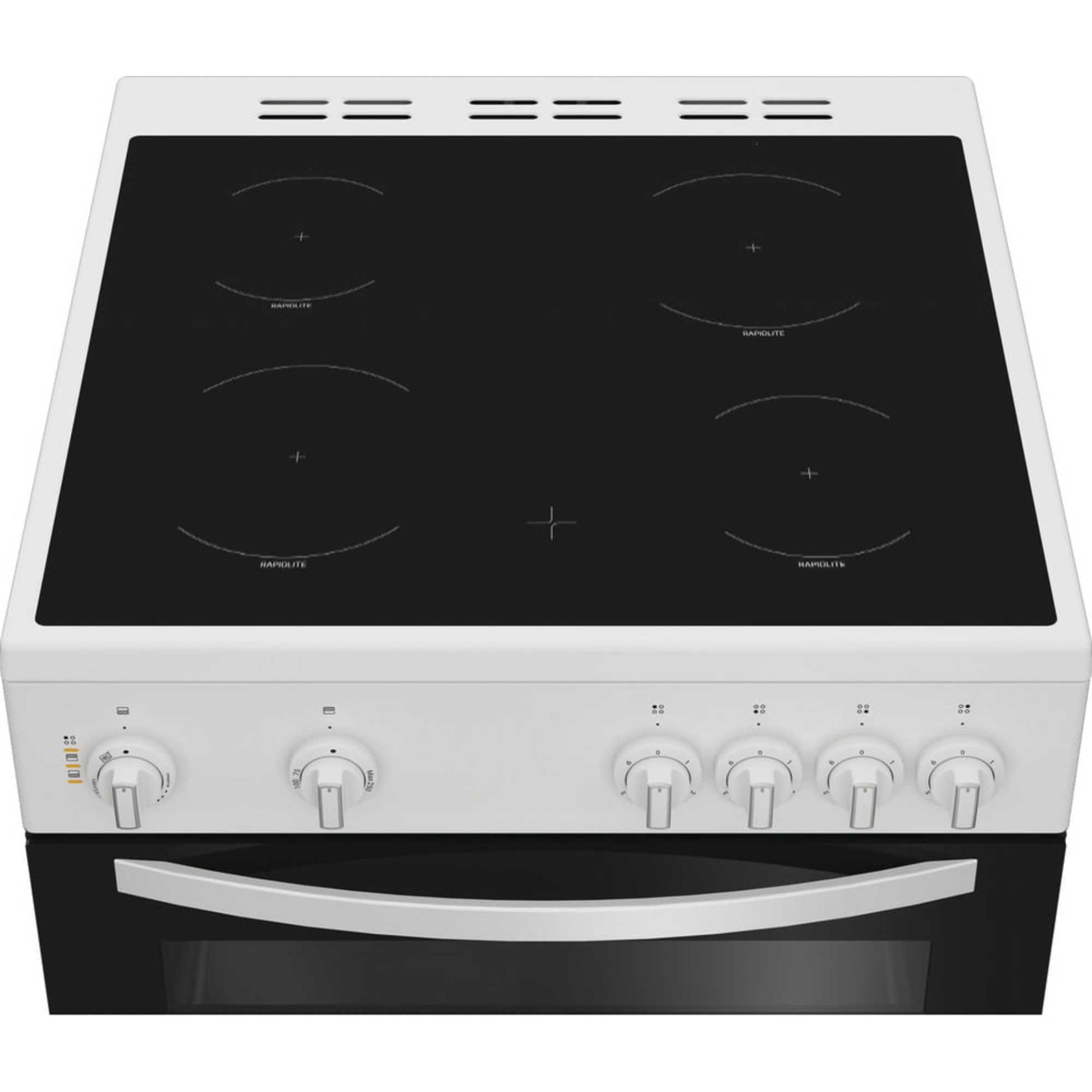 Indesit Electric Double Oven Cooker - IDE6VMW