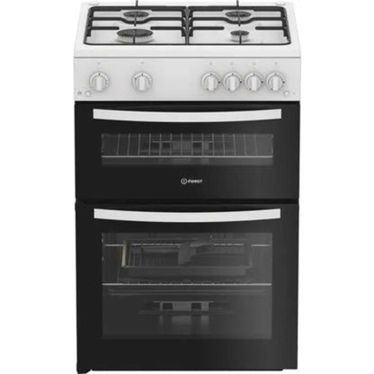 Indesit 60cm Gas Single Oven Cooker - IDG6GW