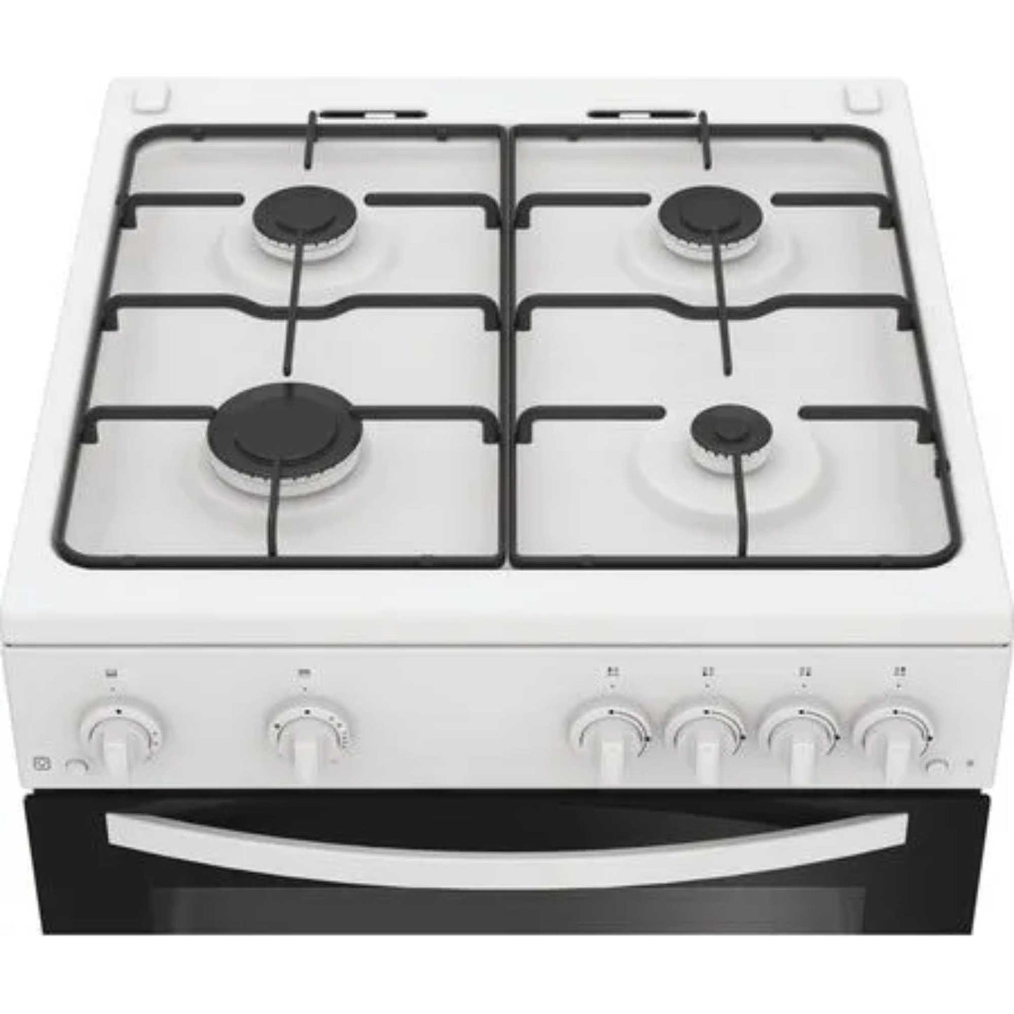 Indesit 60cm Gas Single Oven Cooker - IDG6GW
