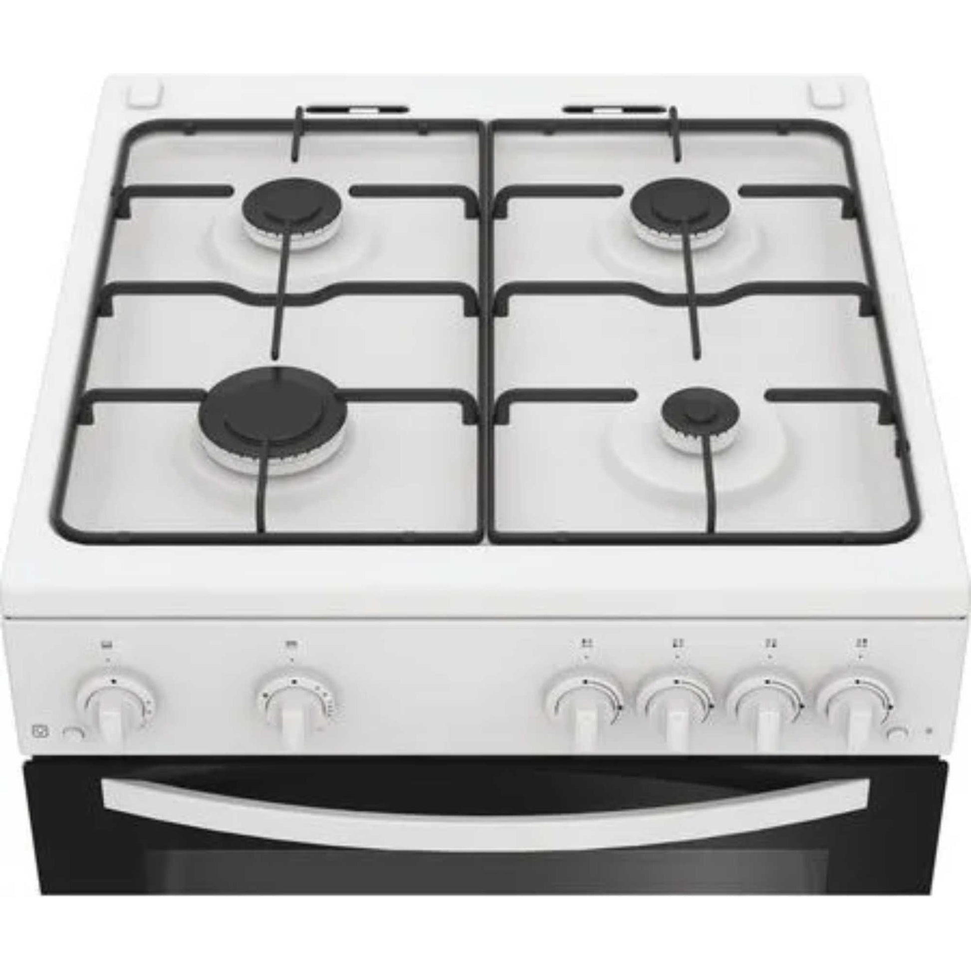 Indesit 60cm Gas Single Oven Cooker - IDG6GW