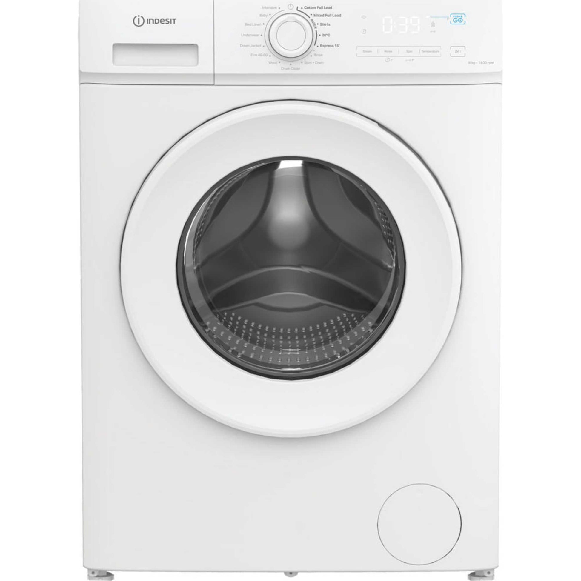 Indesit MyTime 8kg 1400rpm Washing Machine - MyTime IMA 864 MY TIME UK