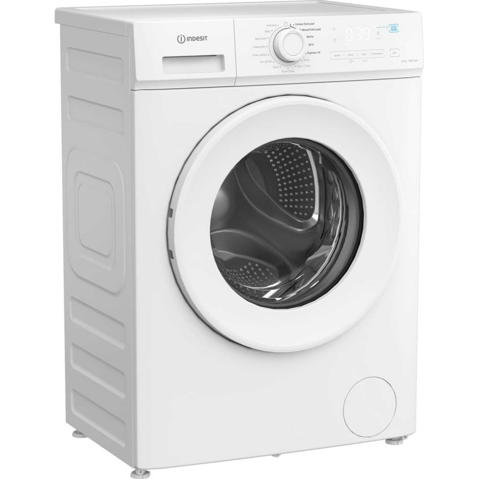 Indesit MyTime 8kg 1400rpm Washing Machine - MyTime IMA 864 MY TIME UK