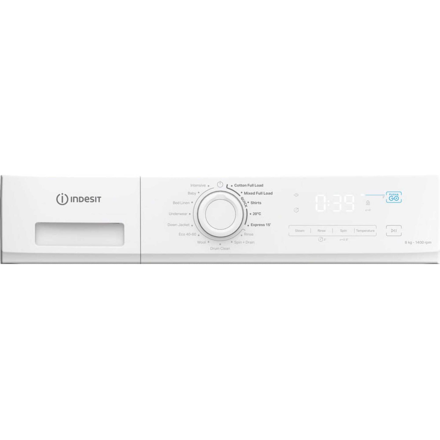 Indesit MyTime 8kg 1400rpm Washing Machine - MyTime IMA 864 MY TIME UK