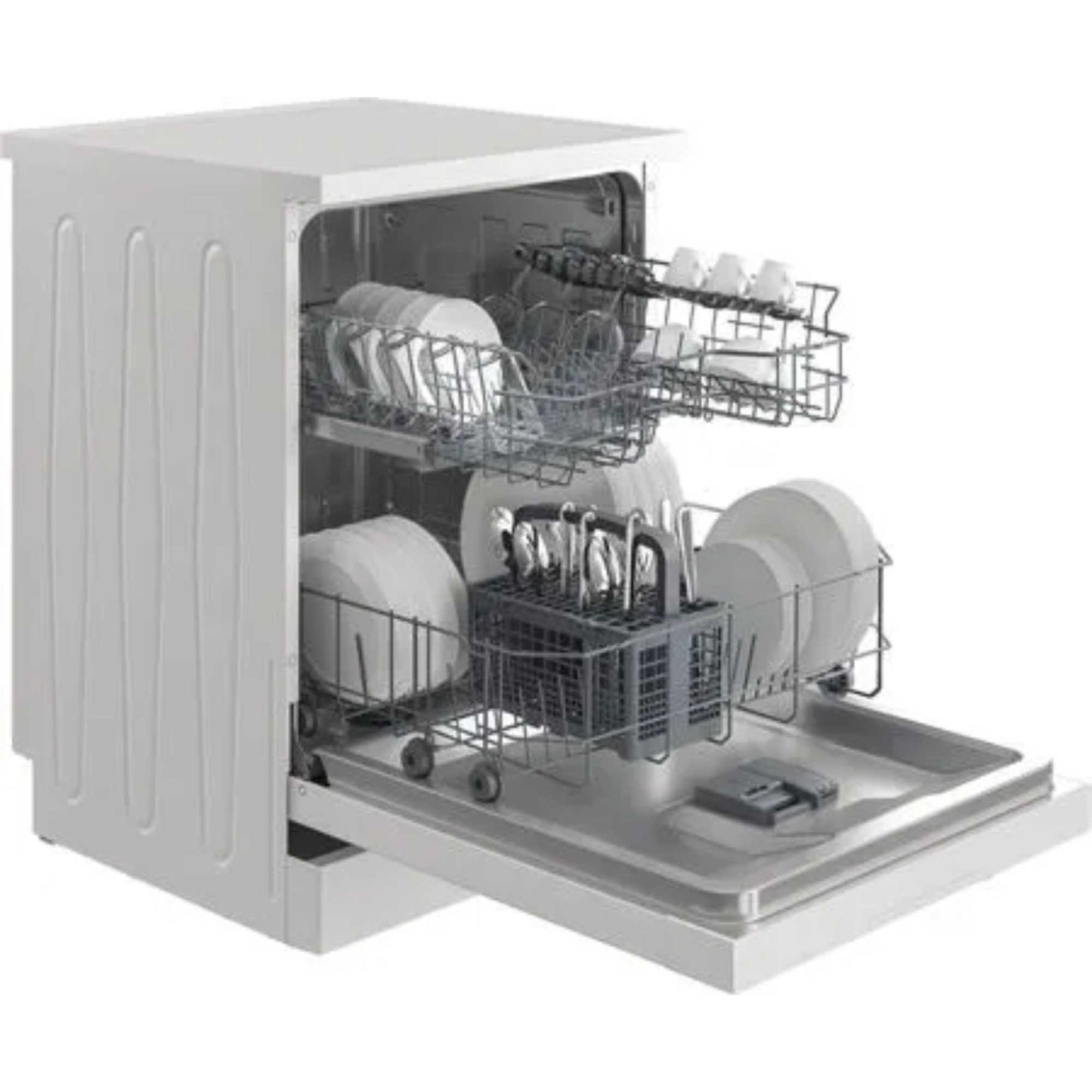 Indesit Push&Go Freestanding Full-Sized Dishwasher - IN2FE13DT9WUK
