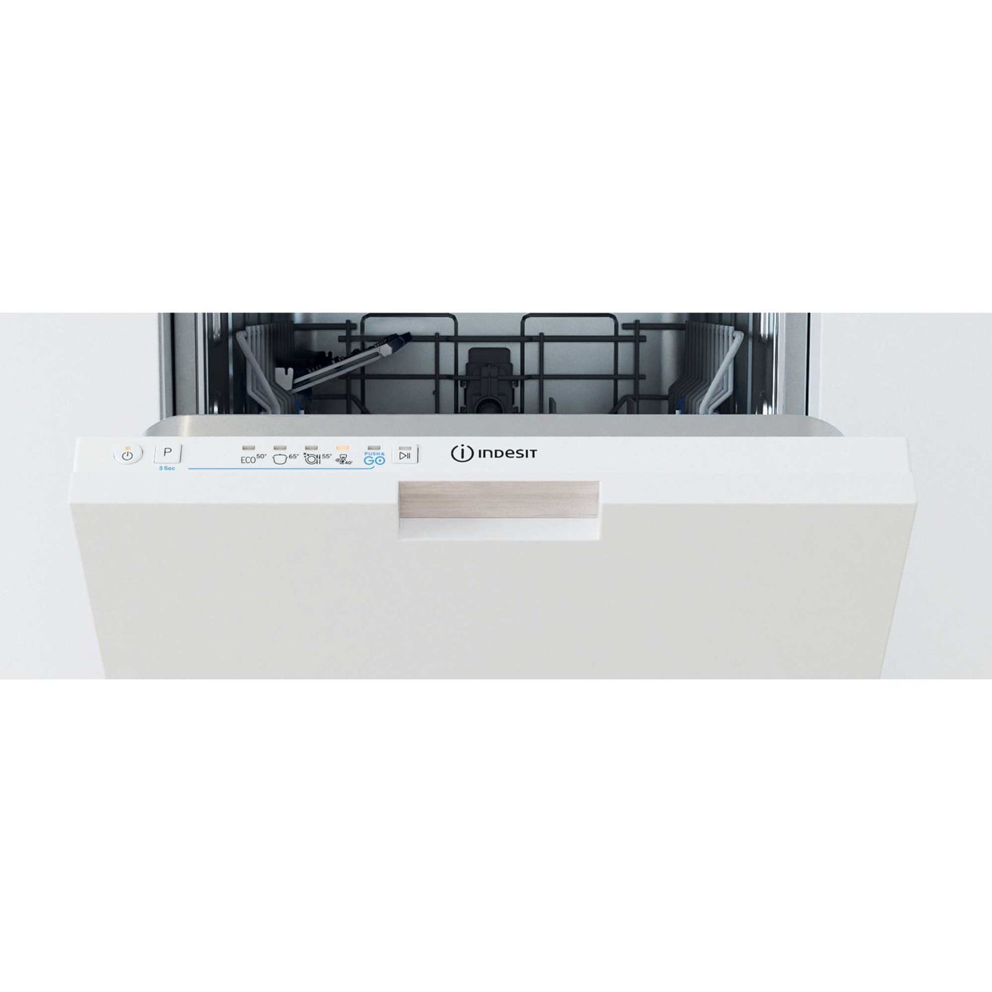 Indesit Push&Go Fully Integrated Slimline Dishwasher - IN2IE10CS80UK