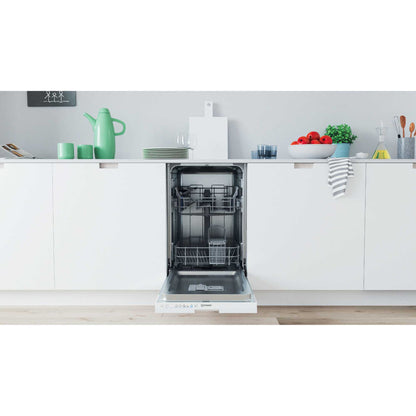 Indesit Push&Go Fully Integrated Slimline Dishwasher - IN2IE10CS80UK
