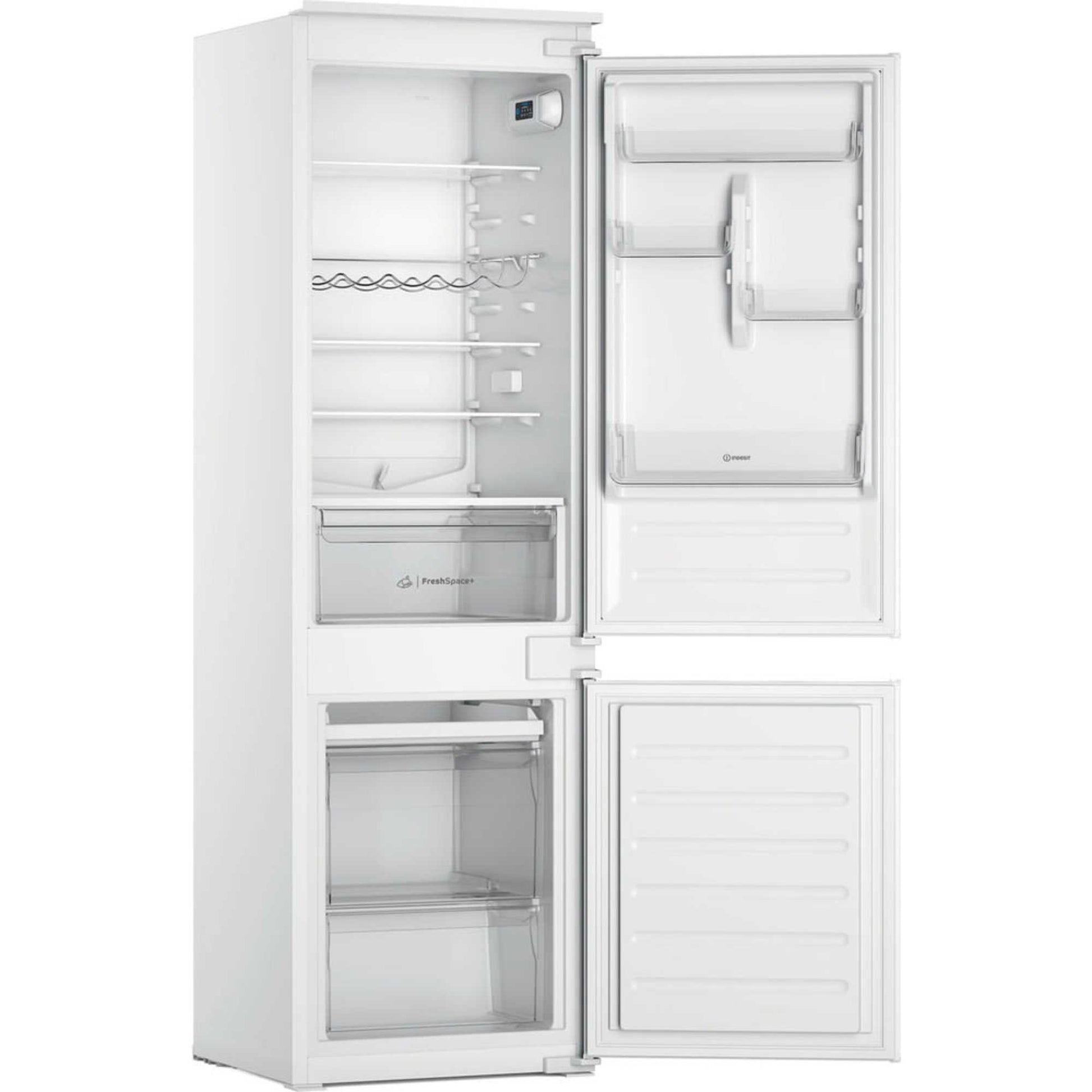 Indesit Push&Go Built-In Fridge 70/30 Freezer Low Frost - INC18D011B1