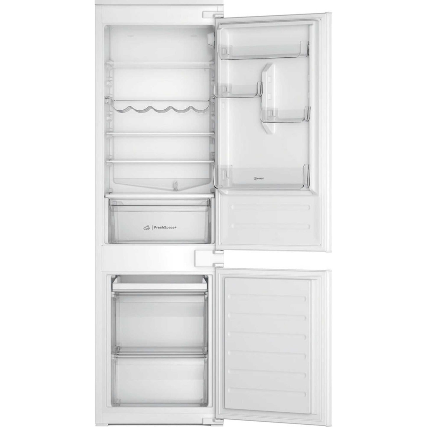 Indesit Push&Go Built-In Fridge 70/30 Freezer Low Frost - INC18D011B1
