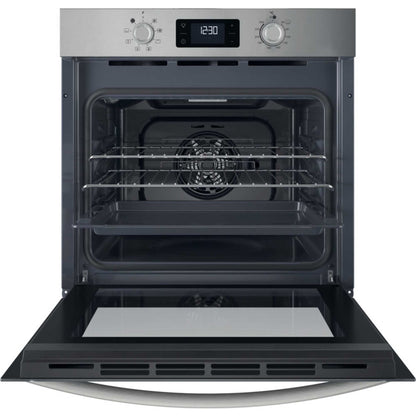 Indesit IO 253 X UK Turn&Go Single Fan Oven - Stainless Steel