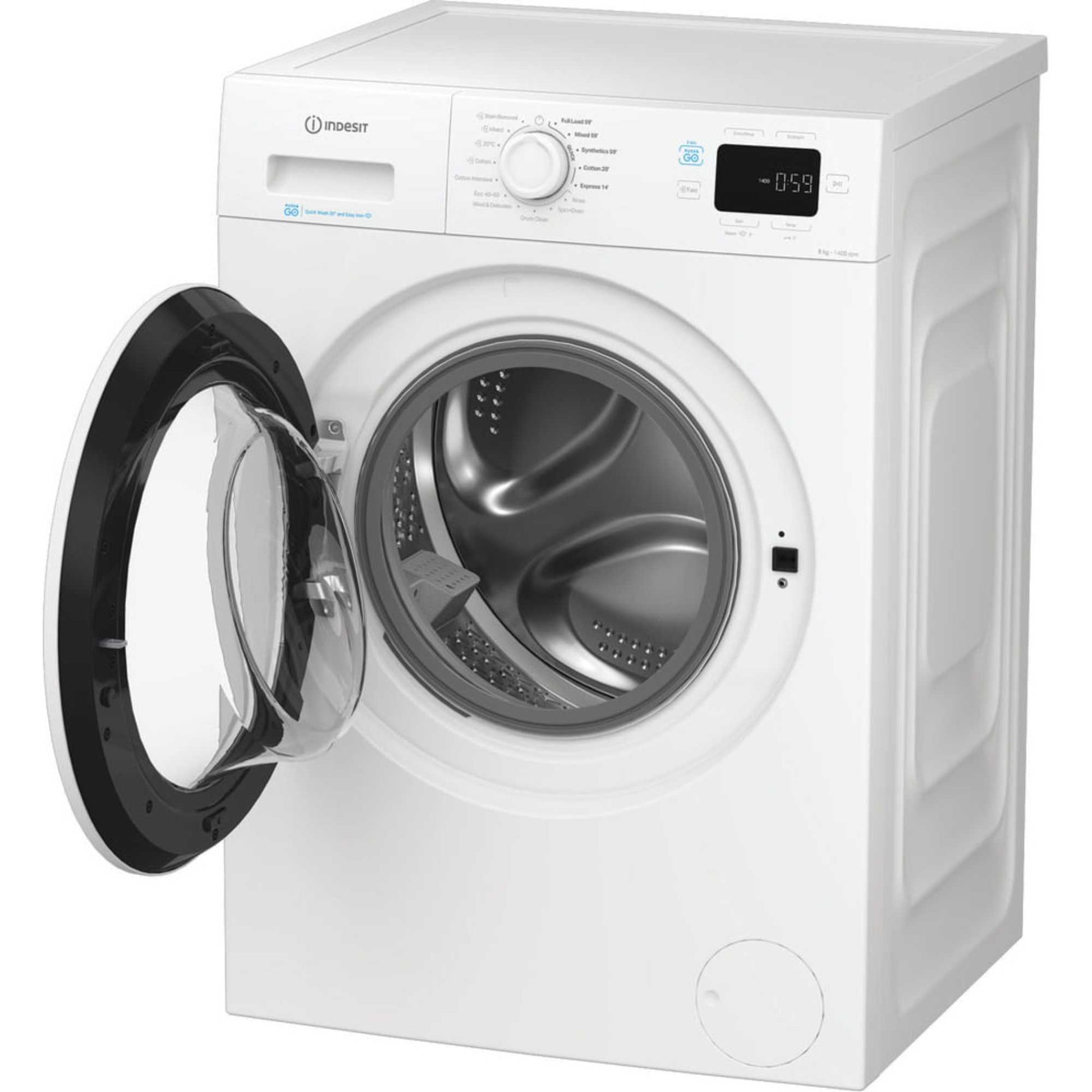 Indesit Push&Go 8kg 1400rpm Washing Machine - IP 846 PUSH&GO UK