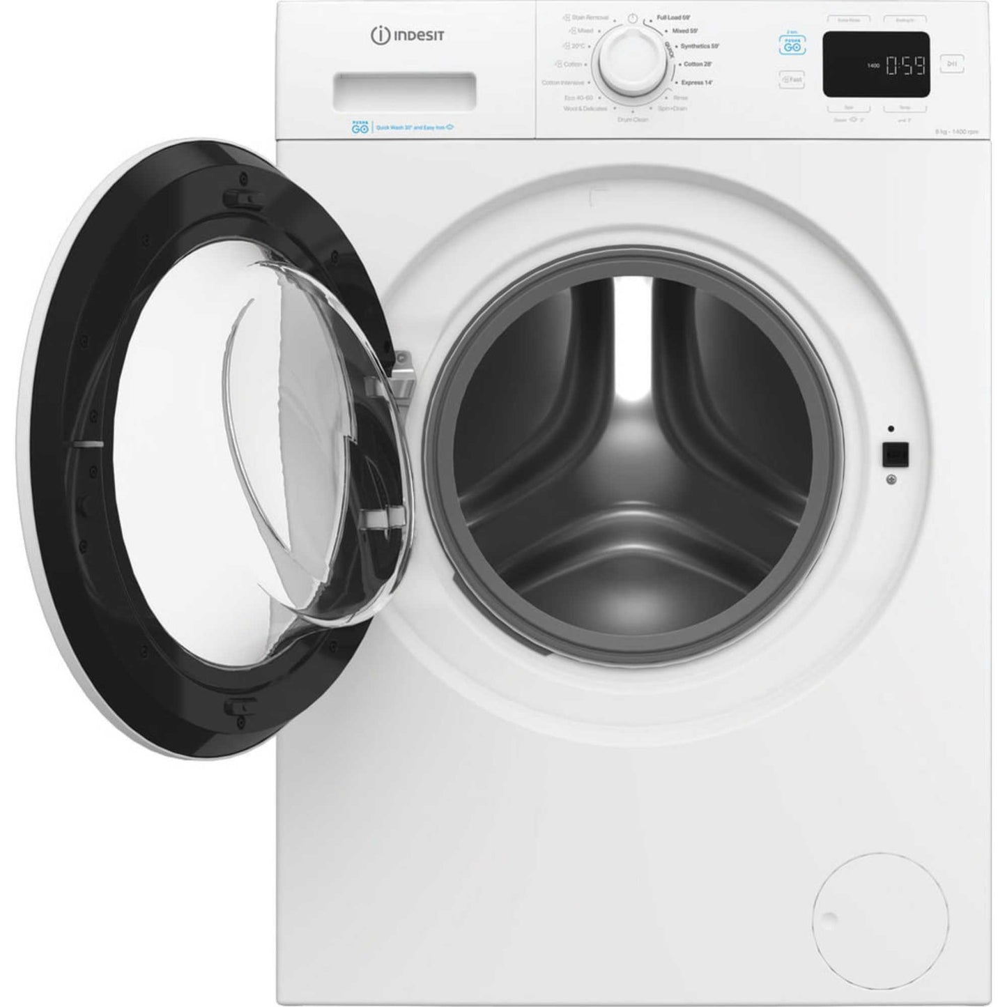 Indesit Push&Go 8kg 1400rpm Washing Machine - IP 846 PUSH&GO UK