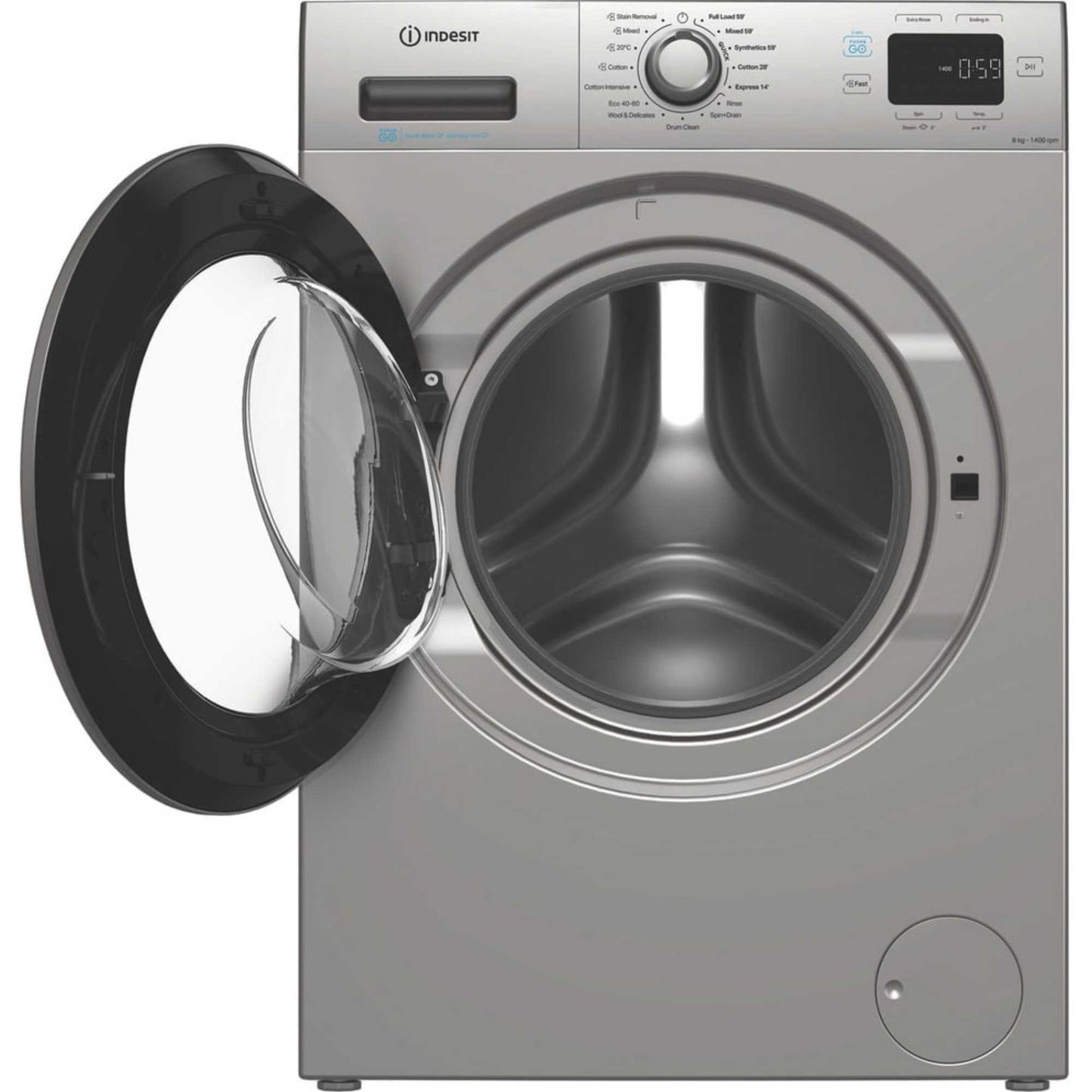 Indesit Push&Go 8kg 1400rpm Washing Machine - IP 846S PUSH&GO UK