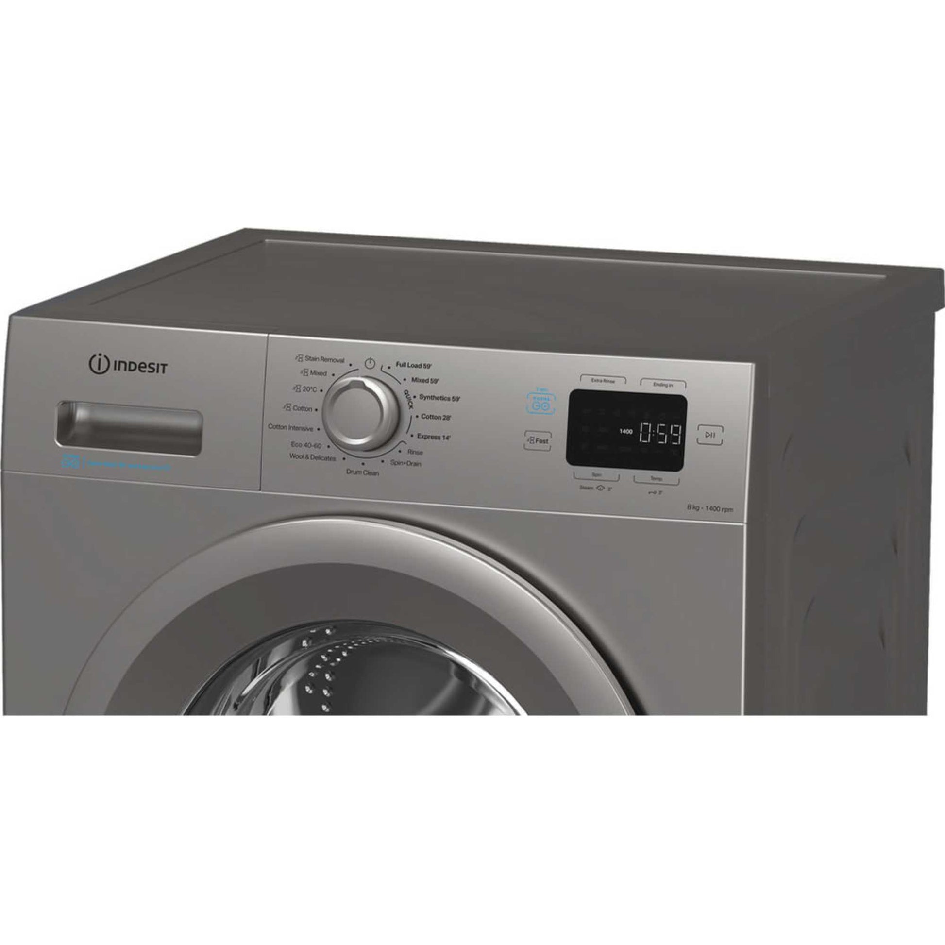 Indesit Push&Go 8kg 1400rpm Washing Machine - IP 846S PUSH&GO UK