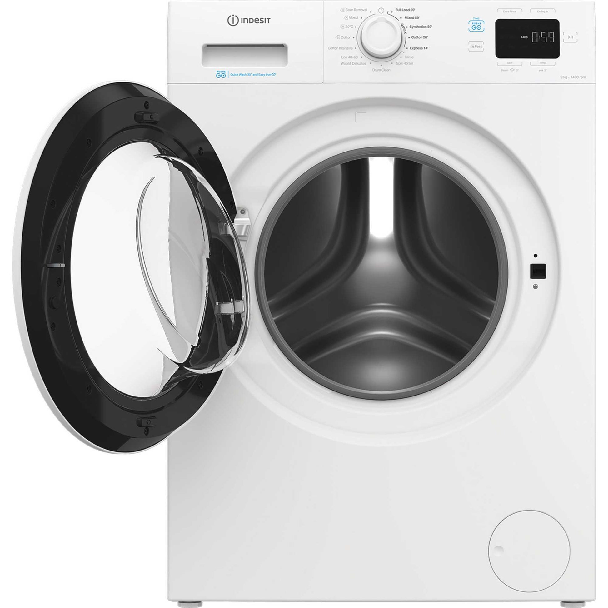 Indesit Push&Go 9kg 1400rpm Washing Machine - IP 946 PUSH&GO UK