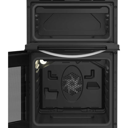 Indesit 50cm Electric Single Oven Cooker - ITE5VMW