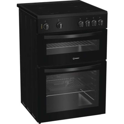 Indesit 60cm Electric Single Oven Cooker - ITE6VMB