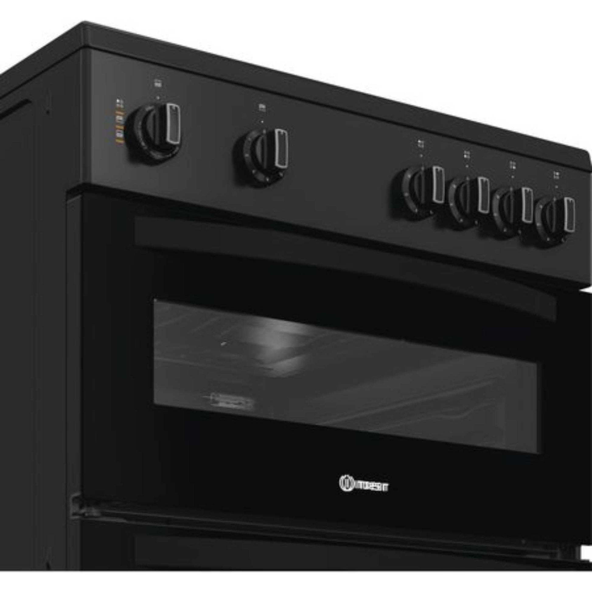 Indesit 60cm Electric Single Oven Cooker - ITE6VMB