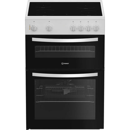 Indesit 60cm Electric Single Oven Cooker - ITE6VMW