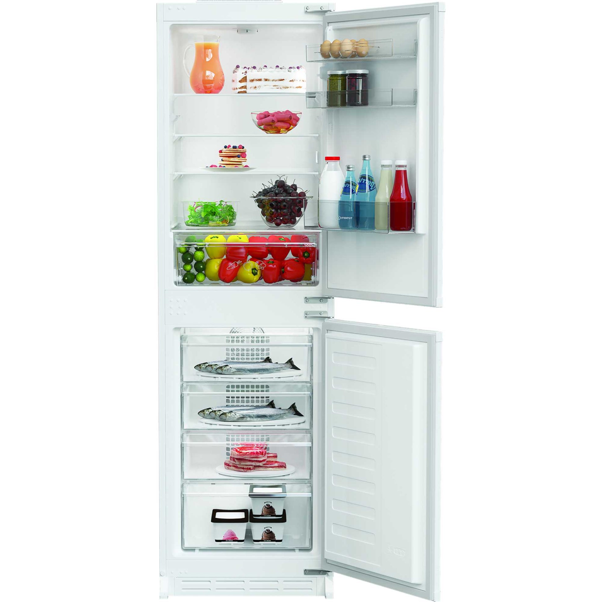 Indesit Built-In Fridge Freezer 50/50 No Frost - KINH 1261B4 UK