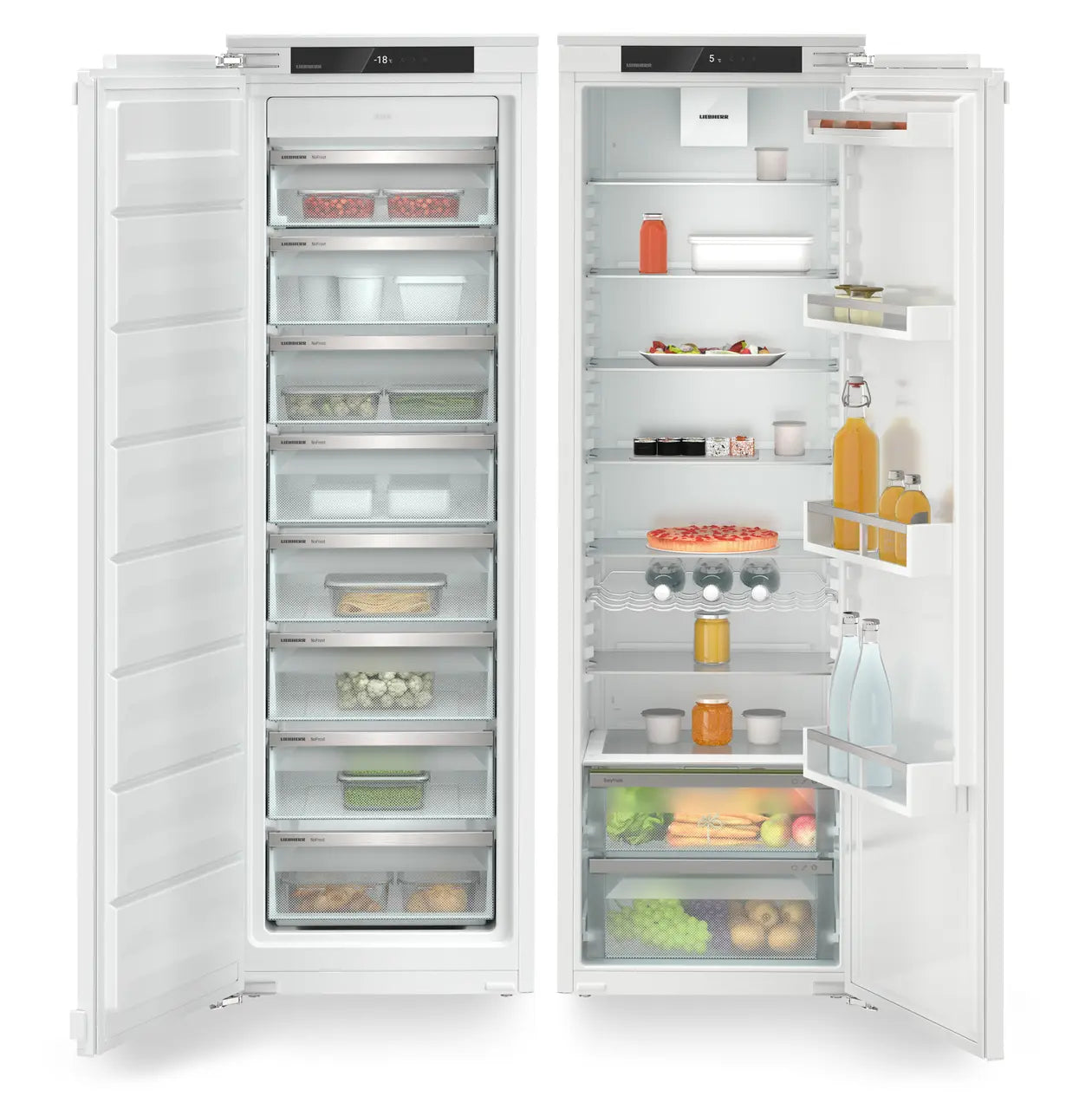 Liebherr IXRF5100 — Integrated Side-by-Side Fridge-Freezers
