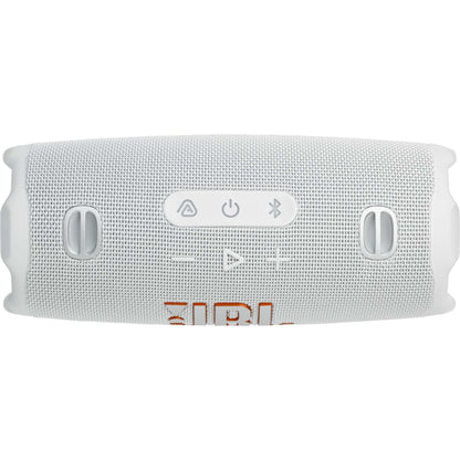 JBL CHARGE 6 Portable Waterproof & Drop-Proof Bluetooth Speaker - White