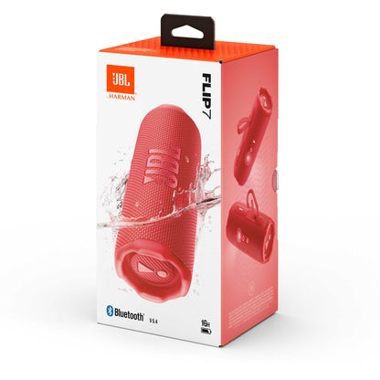 JBL Flip 7 Portable Bluetooth Speaker with JBL Pro Sound - Red
