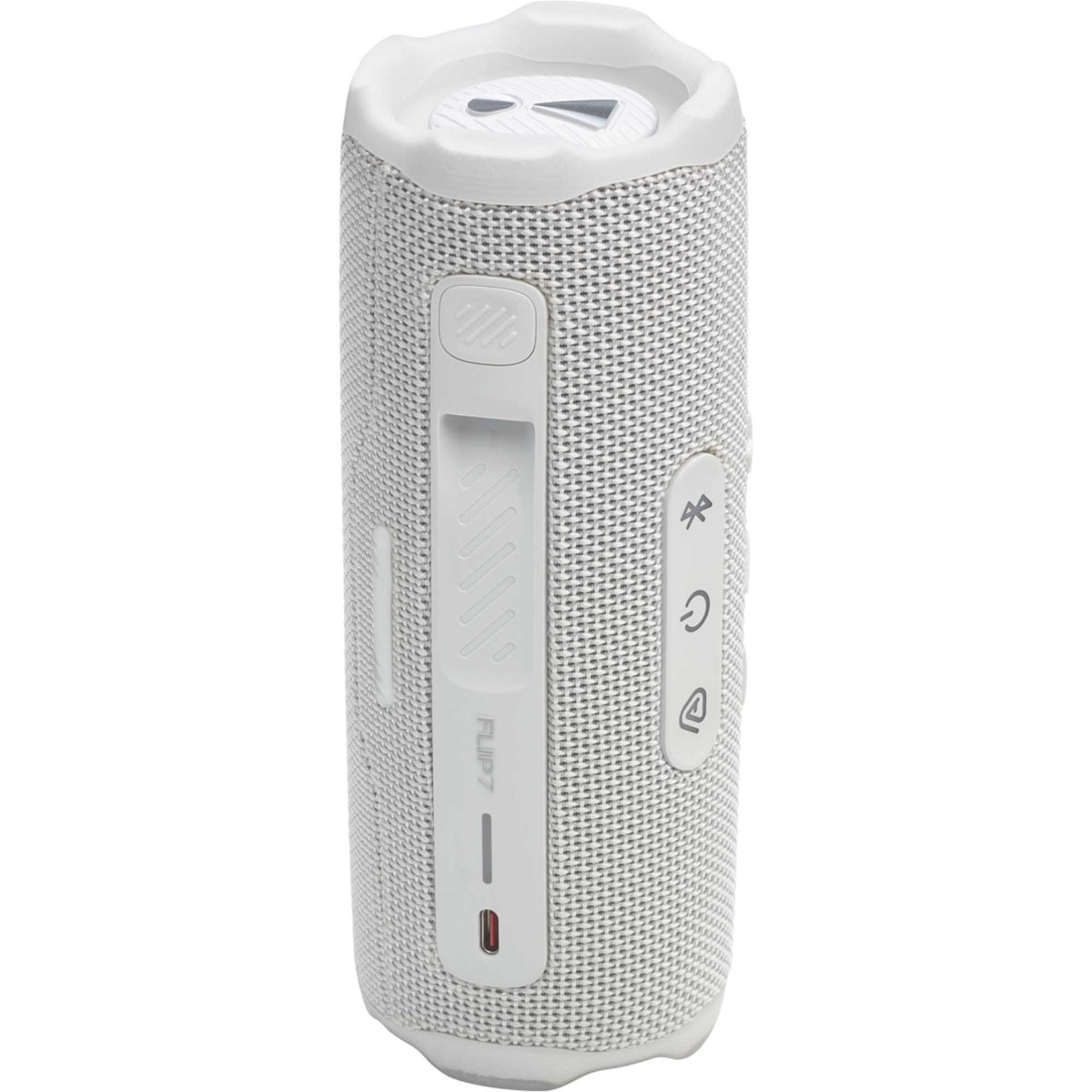 JBL Flip 7 Portable Bluetooth Speaker with JBL Pro Sound - White