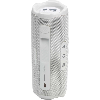 JBL Flip 7 Portable Bluetooth Speaker with JBL Pro Sound - White